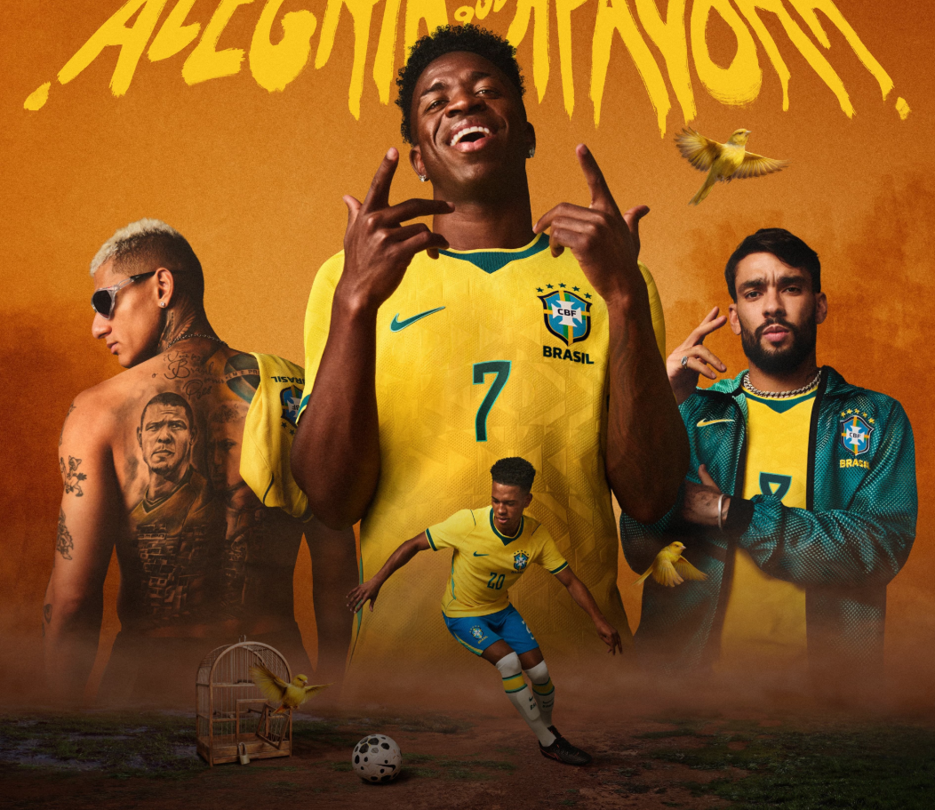 Imagem principal com jogadores usando camisas de futebol